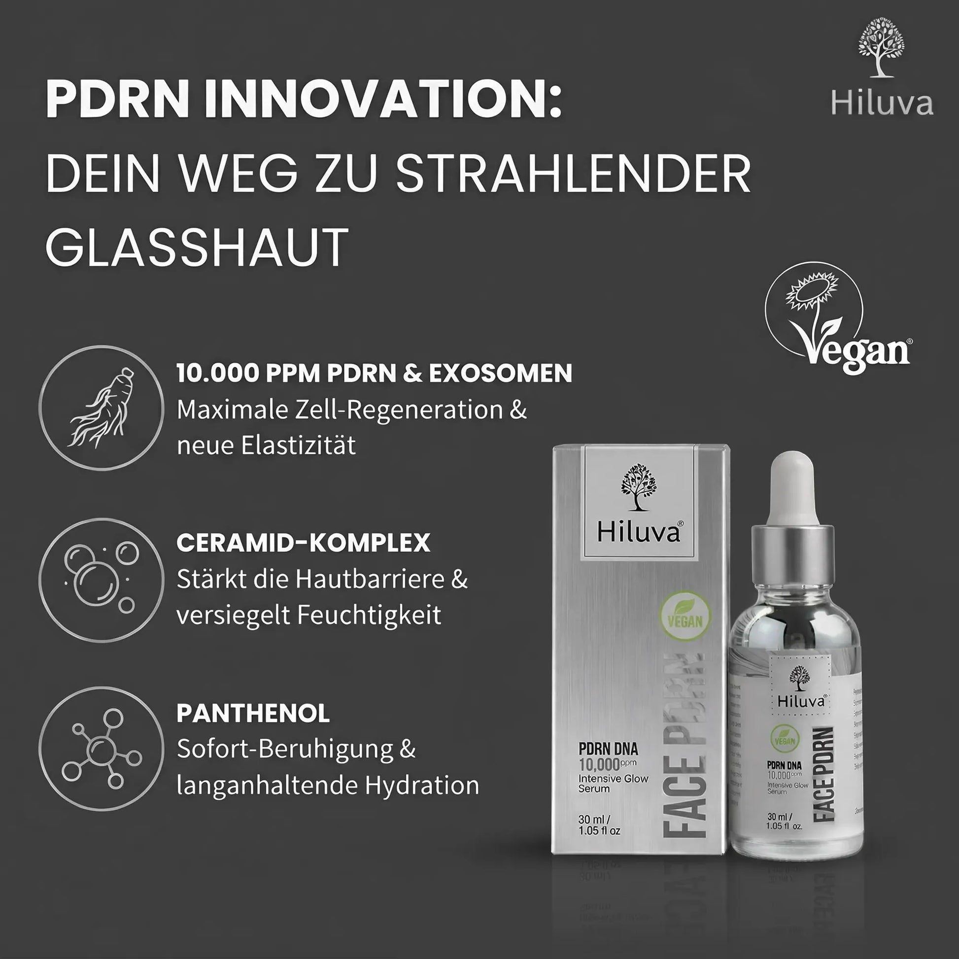 FACE PDRN Serum-Gesichtsserum-Hiluva